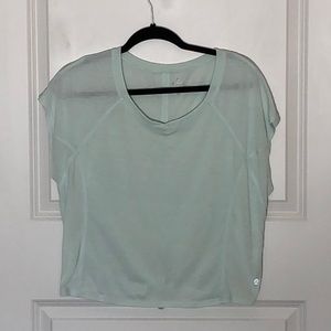 Apana Mint Yoga Top Tie Back
